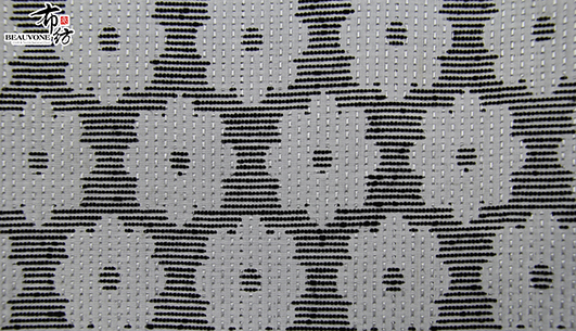 梅花提花面料F05538