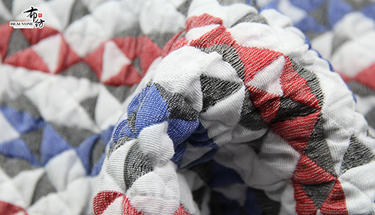 菱形提花面料F05620