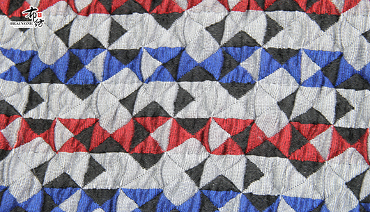 菱形提花面料F05620