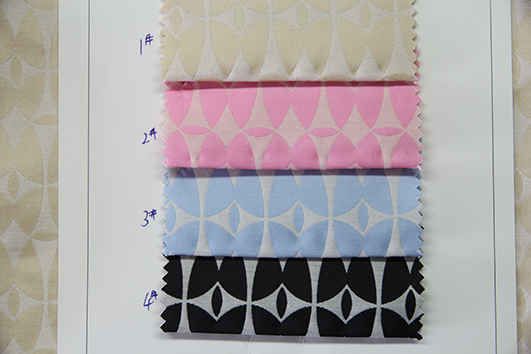 几何提花面料F05622