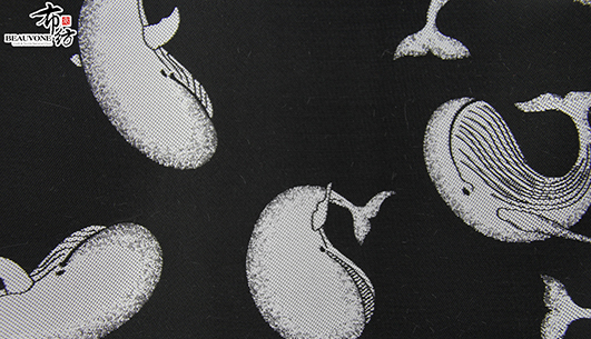 海豚提花面料F05700