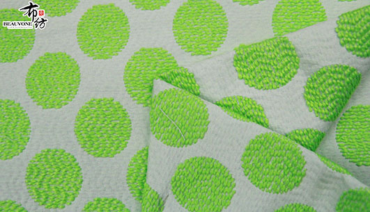 圆圈提花面料F05781