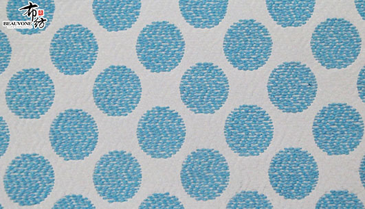 圆圈提花面料F05781