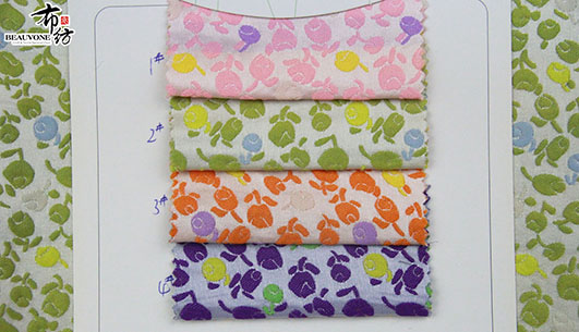 涤纶提花面料F05786