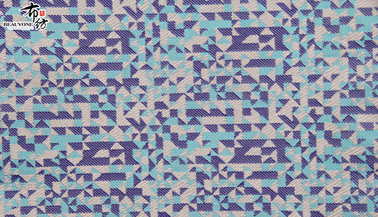 几何提花面料F05636