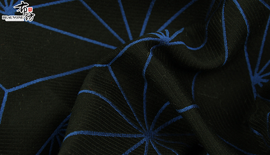 几何提花面料F05637