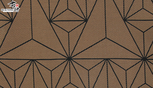 几何提花面料F05637