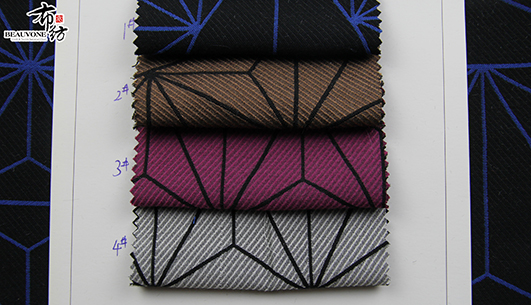 几何提花面料F05637