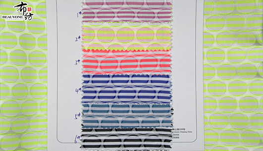 圆圈提花面料F05640