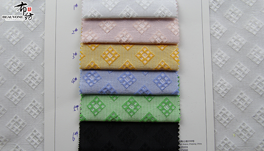 菱形提花面料F05643