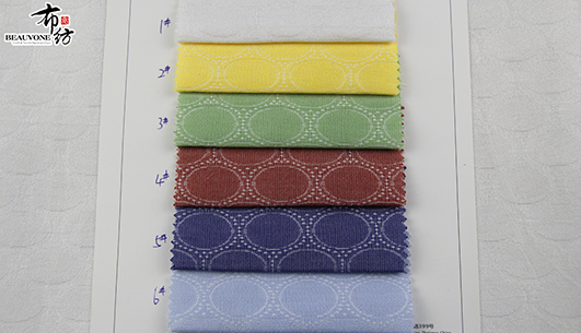 圆圈提花面料F05650