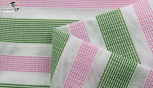 条子提花面料F05653