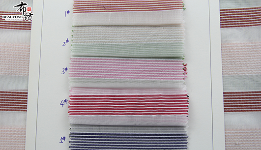 条子提花面料F05653