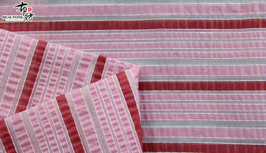 条子提花面料F05655