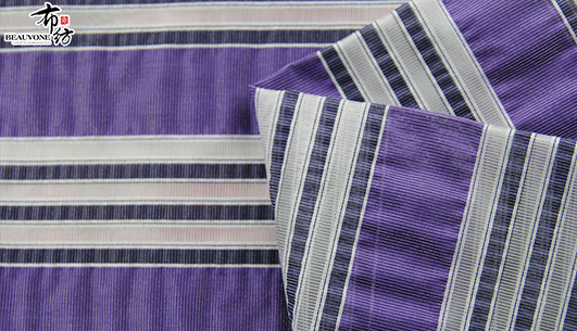 条子提花面料F05656