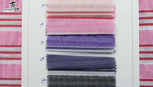 条子提花面料F05656