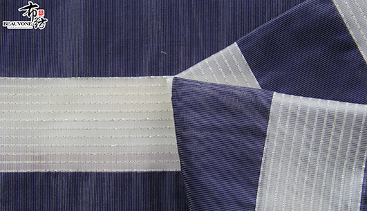 条子提花面料F05657