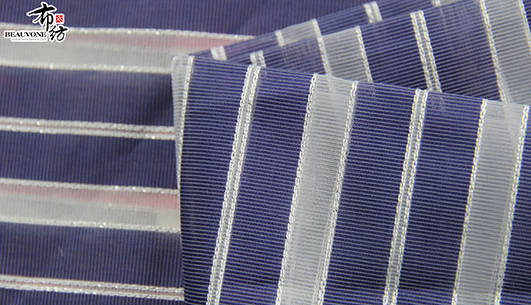 条子提花面料F05658