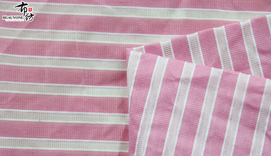 条子提花面料F05659