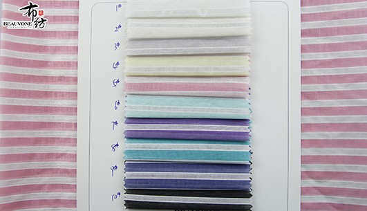 条子提花面料F05660