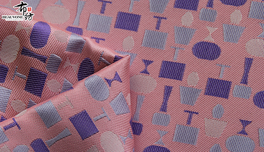 几何提花面料F05665