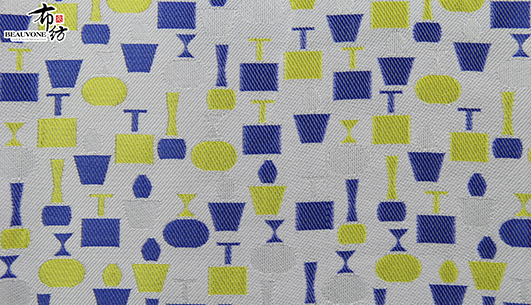 几何提花面料F05665