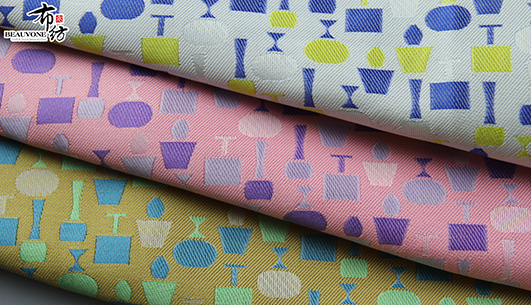 几何提花面料F05665