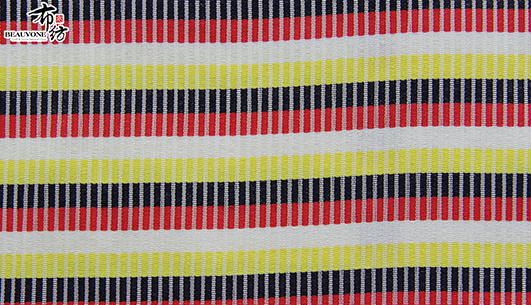 条纹提花面料F05666