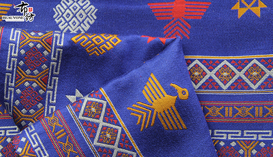 民族提花面料F05676