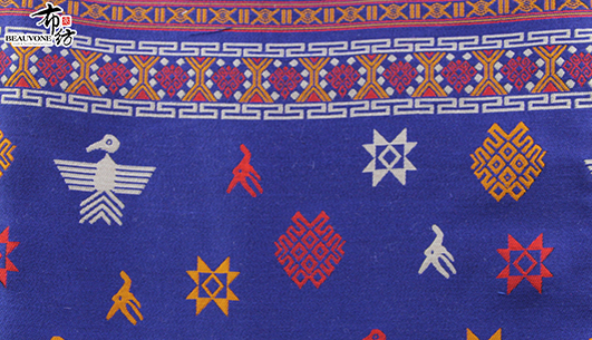 民族提花面料F05676