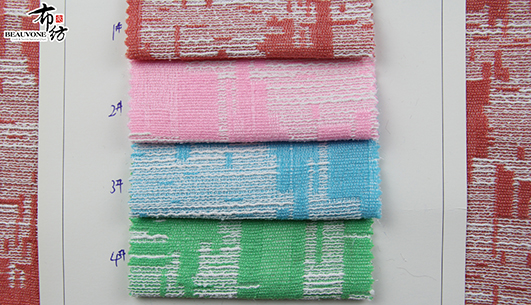 格子提花面料F05677