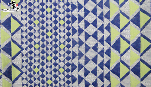 几何提花面料F05759