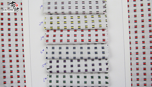 格子提花面料F05791