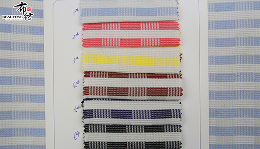 格子提花面料F05793