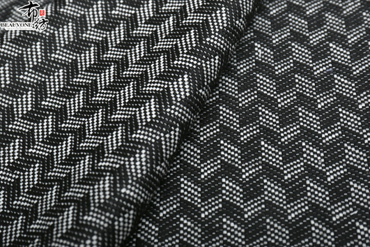 菱形提花面料F05405