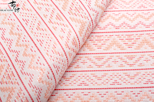 银线提花面料F05415