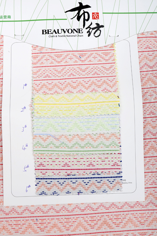 银线提花面料F05415