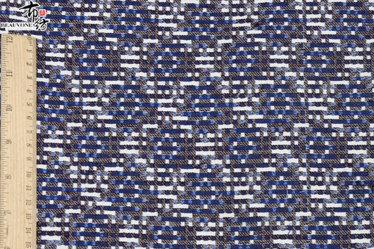 几何提花面料F05416