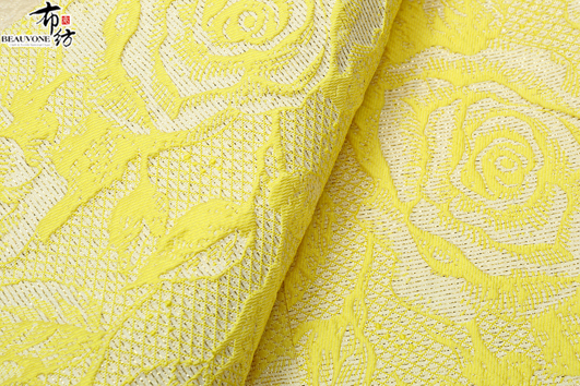 金线大提花面料F05421