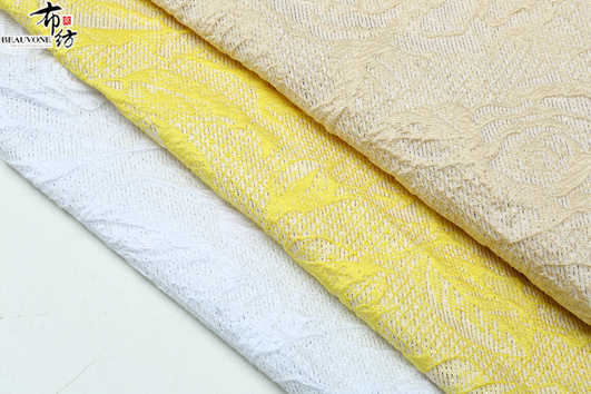 金线大提花面料F05421