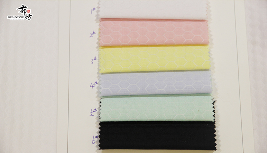 网格提花面料F05428