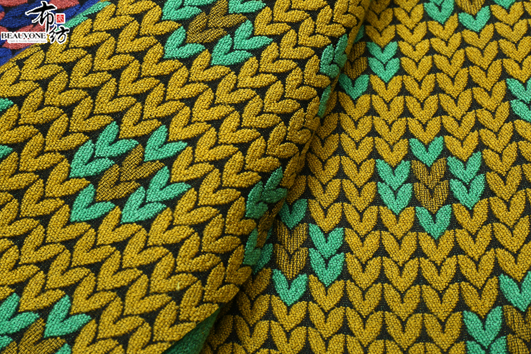 腈纶提花面料F05431