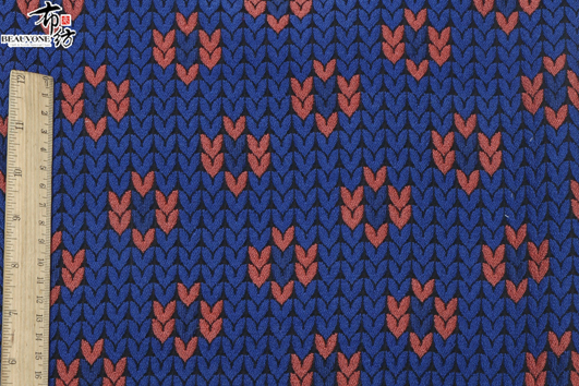 腈纶提花面料F05431