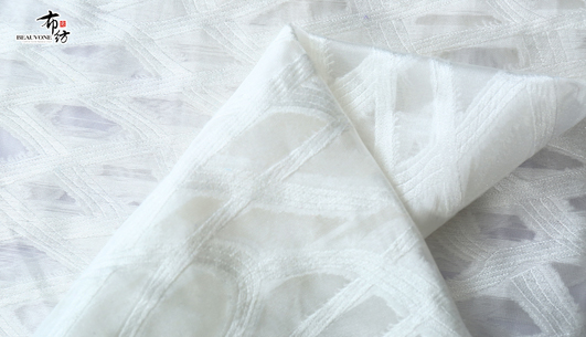 剪花提花面料F05448