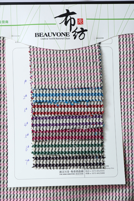 冬装提花面料F05458