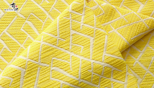 几何提花面料F05472
