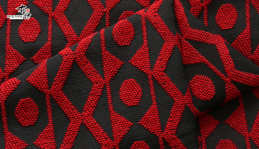 几何提花面料F05479