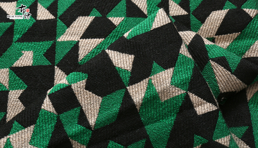 几何提花面料F05493