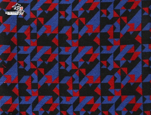 几何提花面料F05493