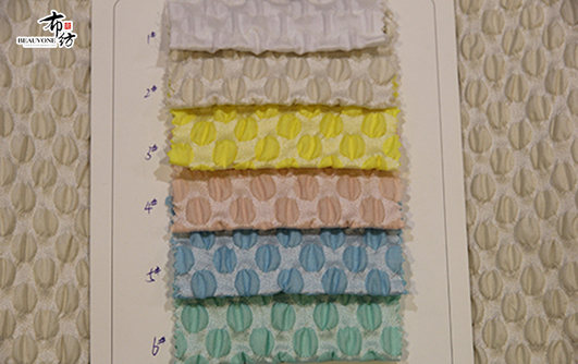 圆点提花面料F05497